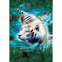 Load image into Gallery viewer, Tiger - Full Drill Diamond Painting
