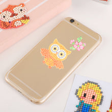 Load image into Gallery viewer, 8pcs-Owl-Diamond Painting Free Stickers