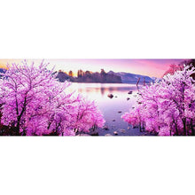 Load image into Gallery viewer, Lake scene - Full Drill Diamond Painting - 100x50cm