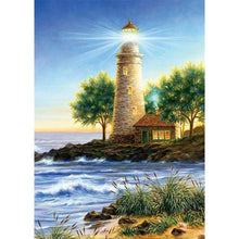 Load image into Gallery viewer, Lighthouse - Full Drill Diamond Painting