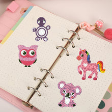 Load image into Gallery viewer, 9pcs-Animal-Diamond Painting Free Stickers