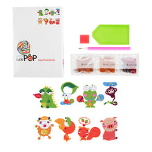 Load image into Gallery viewer, 8pcs-Animal-Diamond Painting Free Stickers