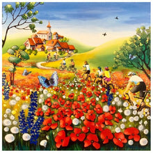 Load image into Gallery viewer, Butterfly Flower Sea - Full Drill Diamond Painting