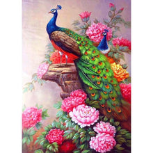 Load image into Gallery viewer, Peacock - Full Drill Diamond Painting
