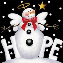 Load image into Gallery viewer, Christmas Snowman - Full Drill Diamond Painting