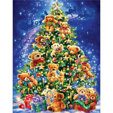 Load image into Gallery viewer, Christmas Tree - Full Drill Diamond Painting - 40x50cm