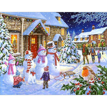 Load image into Gallery viewer, Christmas - Full Drill Diamond Painting - 50x40cm