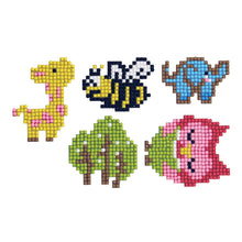 Load image into Gallery viewer, 5pcs-Animal-Diamond Painting Free Stickers