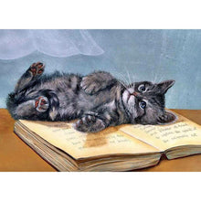 Load image into Gallery viewer, Cat - Full Drill Diamond Painting