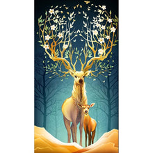 Load image into Gallery viewer, Deer - Full Drill Diamond Painting - 45x85cm