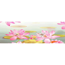 Load image into Gallery viewer, Lotus Flower - Full Drill Diamond Painting - 80x30cm