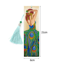 Load image into Gallery viewer, 2pcs Peacock-DIY Diamond Painting Bookmark