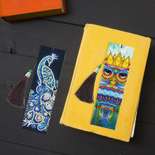 Load image into Gallery viewer, 2pcs Peacock-DIY Diamond Painting Bookmark