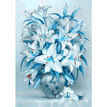 Load image into Gallery viewer, Elegant Flowers-Full Drill Diamond Painting