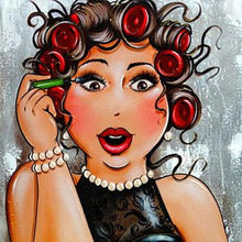 Load image into Gallery viewer, Fat lady - Full Drill Diamond Painting