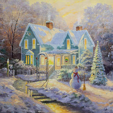 Load image into Gallery viewer, Snow Scene - Full Drill Diamond Painting