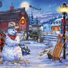Load image into Gallery viewer, Snow Scene - Full Drill Diamond Painting