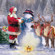 Load image into Gallery viewer, Christmas - Full Drill Diamond Painting