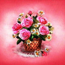 Load image into Gallery viewer, Flowers - Full Drill Diamond Painting