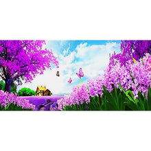 Load image into Gallery viewer, Butterfly Flying - Full Drill Diamond Painting - 100x50cm