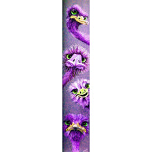 Load image into Gallery viewer, Purple Ostrich - Full Drill Diamond Painting