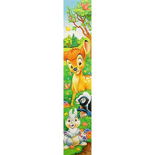 Load image into Gallery viewer, Deer and rabbit - Full Drill Diamond Painting - 25x115cm