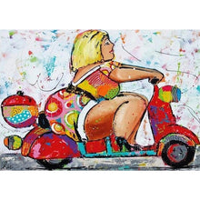 Load image into Gallery viewer, Girl - Full Drill Diamond Painting