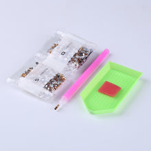 Load image into Gallery viewer, 8pcs/Set-Christmas-Diamond Greeting Cards