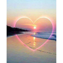 Load image into Gallery viewer, Love Sunset - Full Drill Diamond Painting