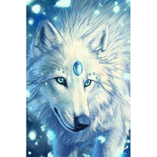 Load image into Gallery viewer, White Fur Wolf - Full Drill Diamond Painting
