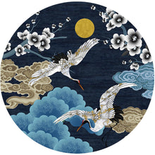 Load image into Gallery viewer, Two Flying Crane - Full Drill Diamond Painting - 40x40cm