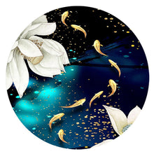Load image into Gallery viewer, Fish Pond Lotus - Full Drill Diamond Painting - 40x40cm