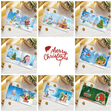 Load image into Gallery viewer, 8pcs/Set-Christmas-Diamond Greeting Cards