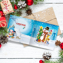 Load image into Gallery viewer, 8pcs/Set-Christmas-Diamond Greeting Cards
