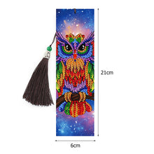Load image into Gallery viewer, 2pcs Owl-DIY Diamond Painting Bookmark
