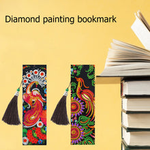 Load image into Gallery viewer, 2pcs Peacock-DIY Diamond Painting Bookmark