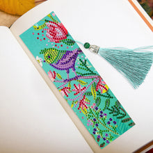 Load image into Gallery viewer, 2pcs Flower-DIY Diamond Painting Bookmark