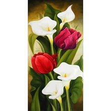 Load image into Gallery viewer, Flower - Full Drill Diamond Painting - 45x85cm