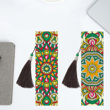 Load image into Gallery viewer, 2pcs Mandala-DIY Diamond Painting Bookmark