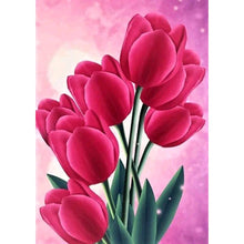 Load image into Gallery viewer, Flowers - Full Drill Diamond Painting