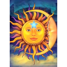 Load image into Gallery viewer, Home Moon Sun - Full Drill Diamond Painting