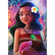 Load image into Gallery viewer, Big Eyes Girl - Full Drill Diamond Painting