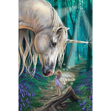 Load image into Gallery viewer, Horse and Elf - Full Drill Diamond Painting