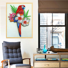 Load image into Gallery viewer, Parrot-Special Shaped Crystal Diamond Painting-30*40cm