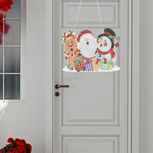 Load image into Gallery viewer, Christmas-Diamond Painting Door Pendant
