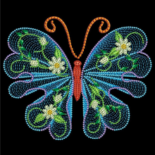 Load image into Gallery viewer, Butterfly-Crystal Rhinestone Diamond Painting(30*30CM)