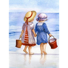 Load image into Gallery viewer, Little Girl-Full Drill Diamond Painting