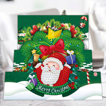 Load image into Gallery viewer, 8pcs/Set-Christmas-Diamond Greeting Cards