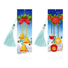 Load image into Gallery viewer, 4pcs Christmas-DIY Diamond Painting Bookmark