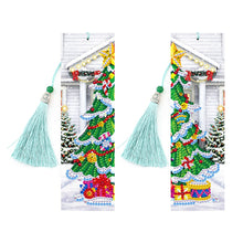 Load image into Gallery viewer, 4pcs Christmas-DIY Diamond Painting Bookmark